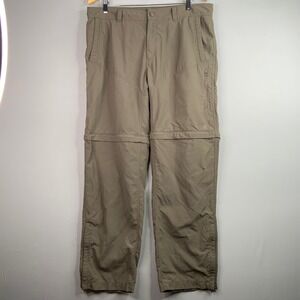 The North Face Convertible Cargo Pants Mens Hiking Outdoor Travel Tan